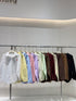 WANWAN Collar Down Formal Shirts